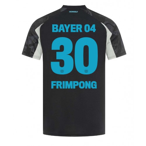 Fotballdrakt Herre Bayer Leverkusen Jeremie Frimpong #30 Tredjedrakt 2024-25 Kortermet